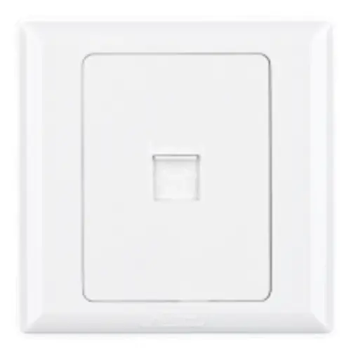 Himel Advanced Series 1-Gang RJ11 Telephone Socket (HWDA1TS)