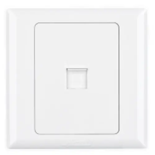 Himel Advanced Series 1-Gang RJ45 Data Socket (HWDA1DS)