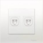Schneider Vivace Telecommunication Accessories Telephone Outlet 4gangs KB32TS