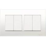 Schneider Flush Switch 16AX 2ways 4gangs KB34
